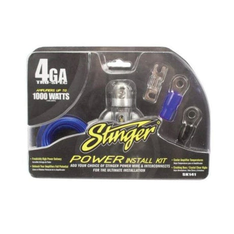 Stinger Fitting Accessories Stinger SK141 4GA INSTALL KIT