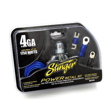 Stinger Fitting Accessories Stinger SK141 4GA INSTALL KIT