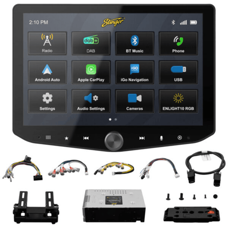 Stinger Car Stereos Stinger HORIZON10 iX210E-LR1 10" Touch Screen Land Rover Defender 2007-2016