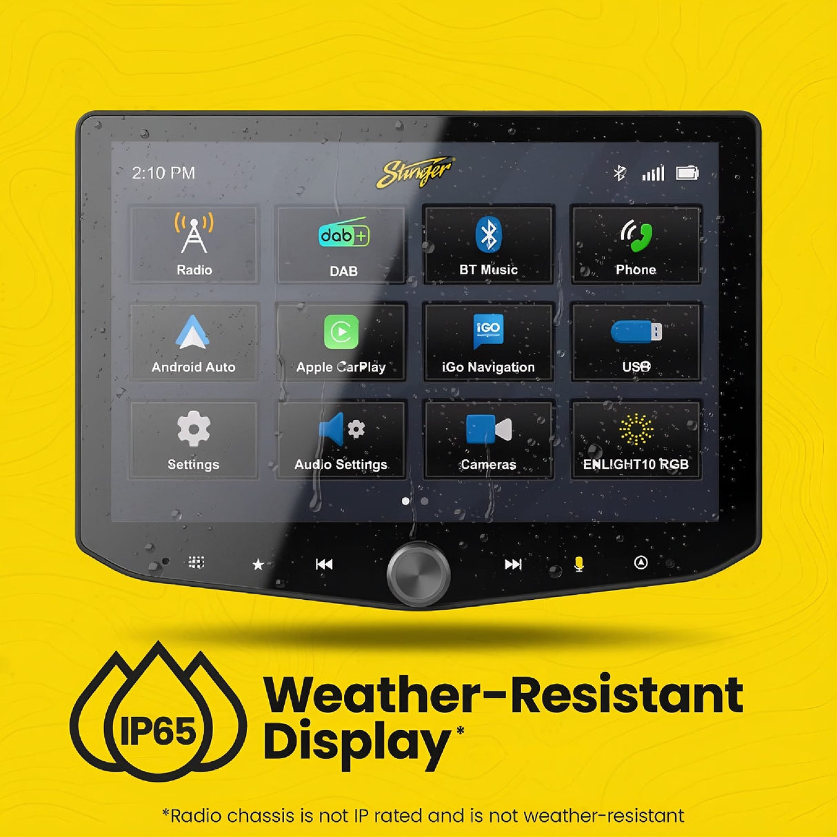 Stinger Car Stereos Stinger IX210E-FT1 Fiat Ducato 7 Series 10" Integrated Multimedia System