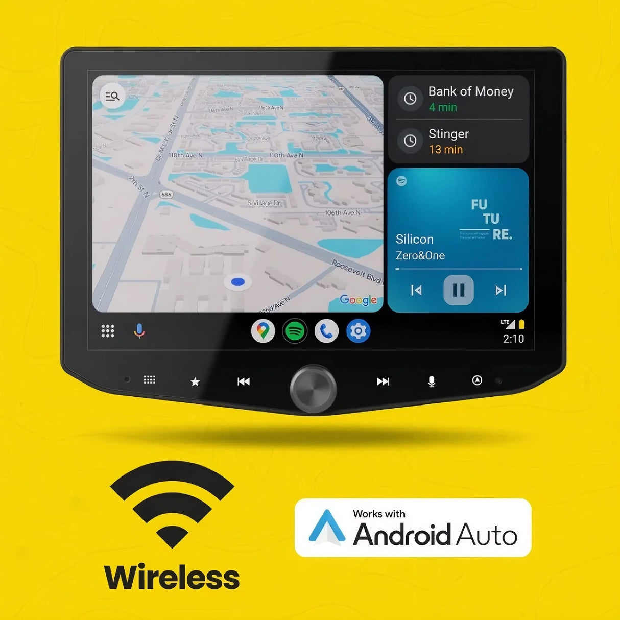 Stinger Car Stereos Stinger IX210E-FT1 Fiat Ducato 7 Series 10" Integrated Multimedia System