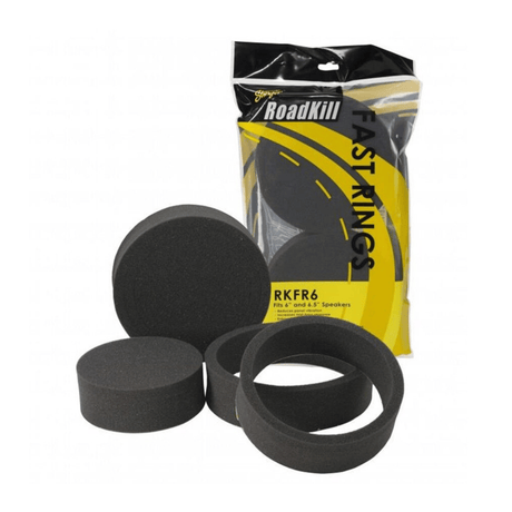 Stinger Sound Deadening Stinger RKFR6 Roadkill Fast Rings 6" & 6.5"