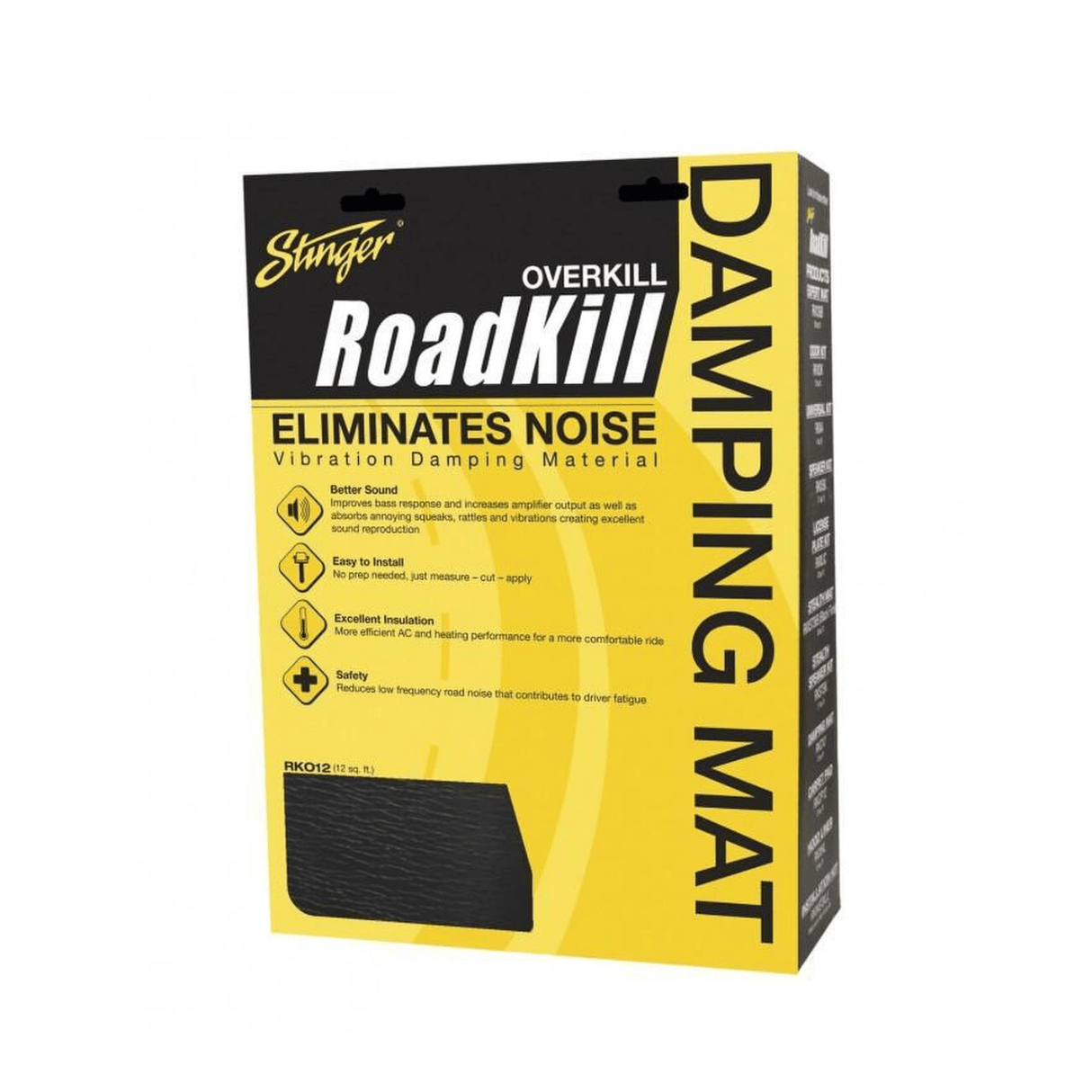 Stinger Fitting Accessories Stinger RKO12 32" x 54" Overkill Foam Damping Mat for Body Panels - 1 Per Pack (12 SQ.FT)