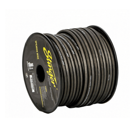 Stinger Speaker Cable Stinger SHW510G - 10 Gauge Speaker Wire Gray 50ft Roll