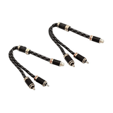 Stinger Fitting Accessories Stinger SI92YM 2 Male to 1 Female Y Adapter Interconnect Cable