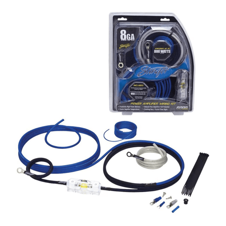 Stinger Fitting Accessories Stinger SK6281 8GA POWER WIRING KIT
