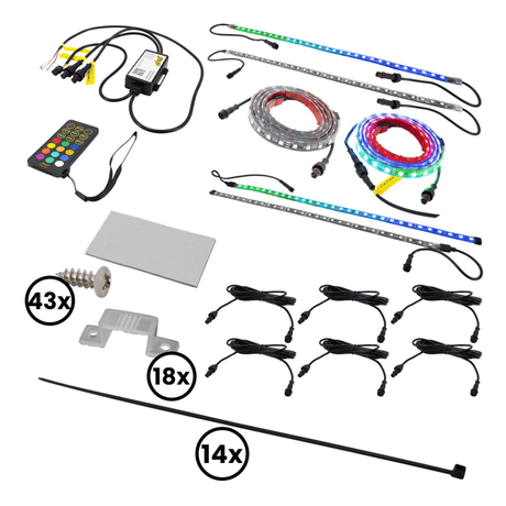Stinger Stinger SPXDUBKIT Dynamic RGB Strip Light
