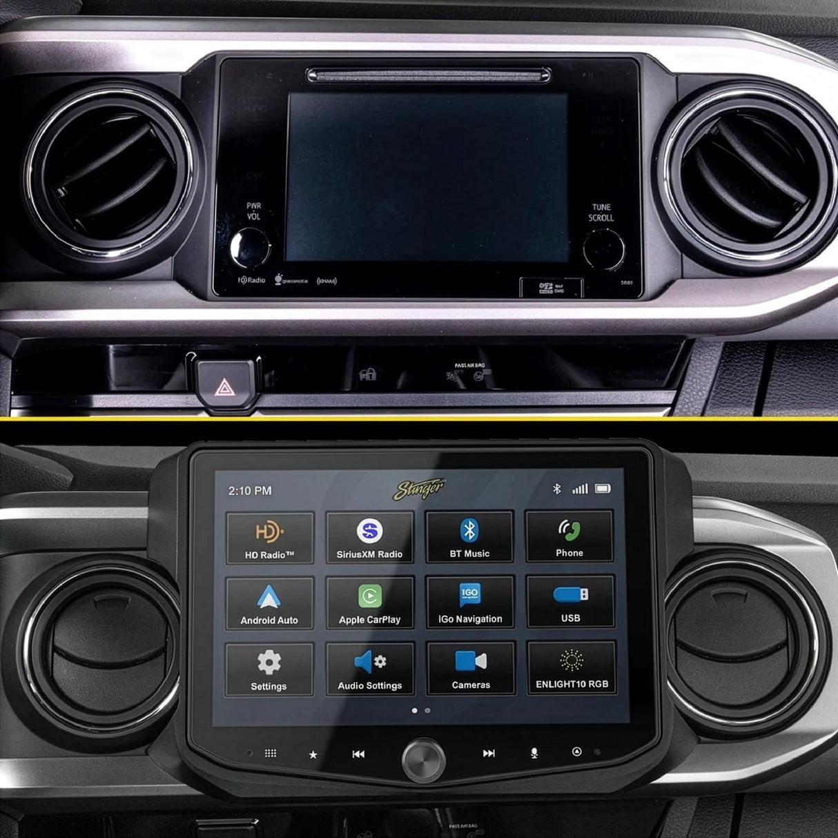 Stinger Car Stereos Stinger SR-TAC16HX Toyota Tacoma HORIZON10 Radio Installation Kit