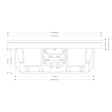 Wavtech Car Subwoofers Wavtech ThinPRO 10" Subwoofer SVC 4 Ohm (WAV-THINPRO10-4)