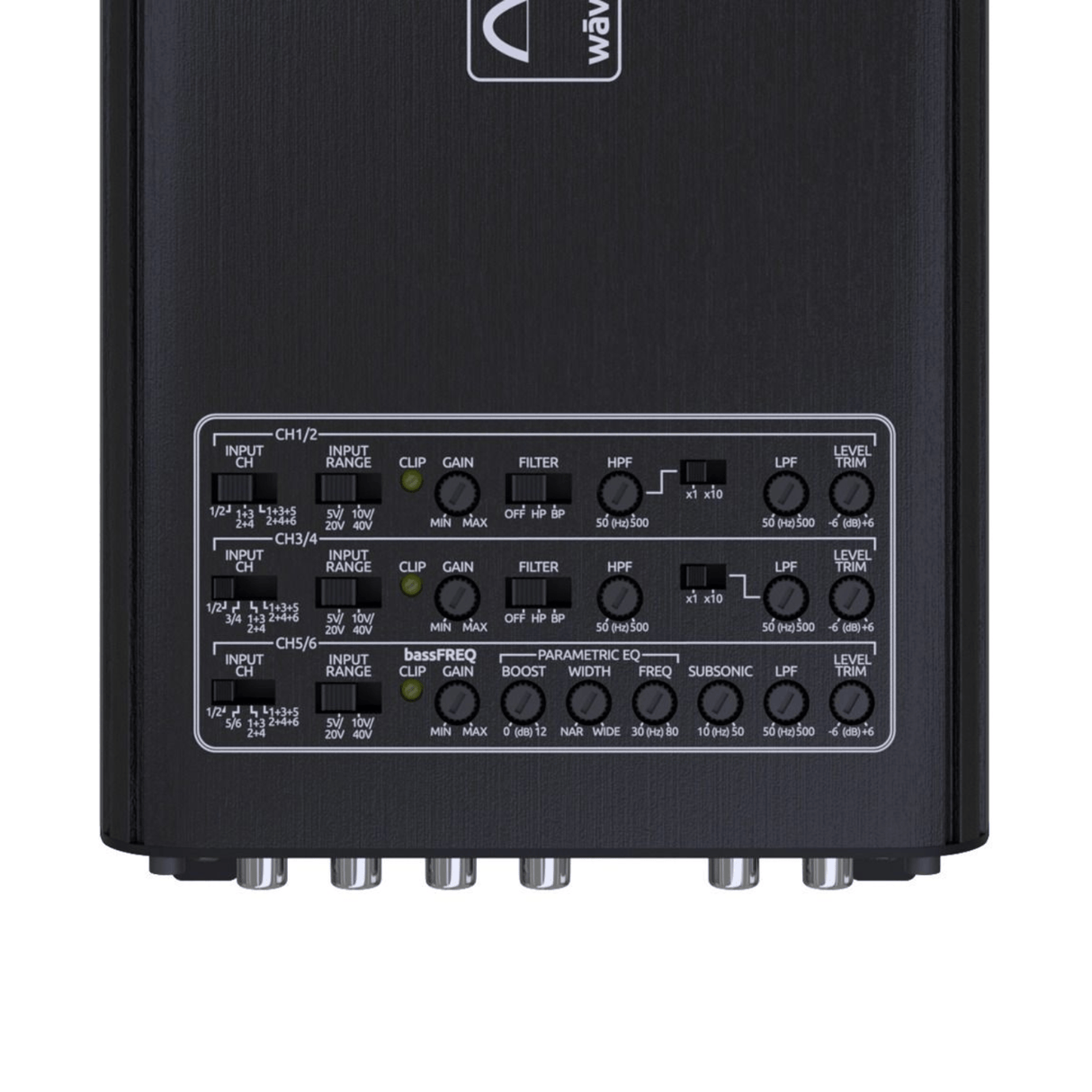 Wavtech Amps Wavtech WAV-LINK700.4PLUS 700W 4-Channel Amplifier with OEM Integration